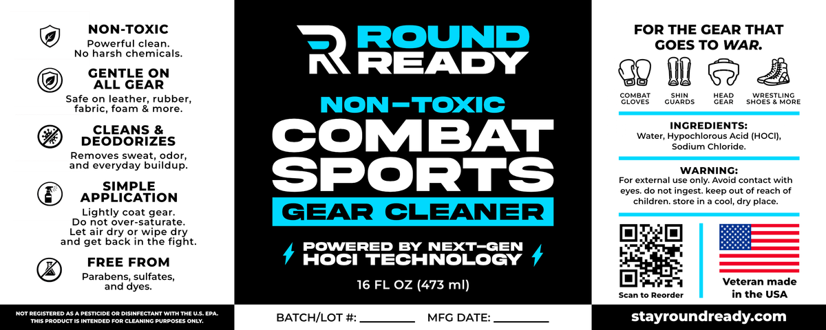 Round Ready™ Non-Toxic Combat Sports Gear Cleaner - 16 oz